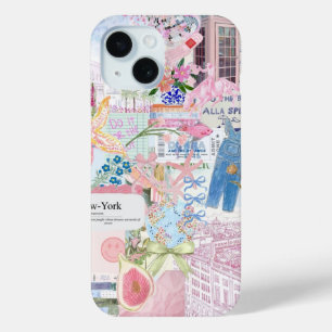 Preppy Collage, Summer Collage Phone Case