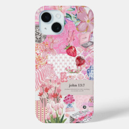 Preppy Collage, Summer Collage Phone Case