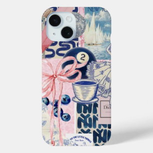 Preppy Collage, Summer Collage Phone Case