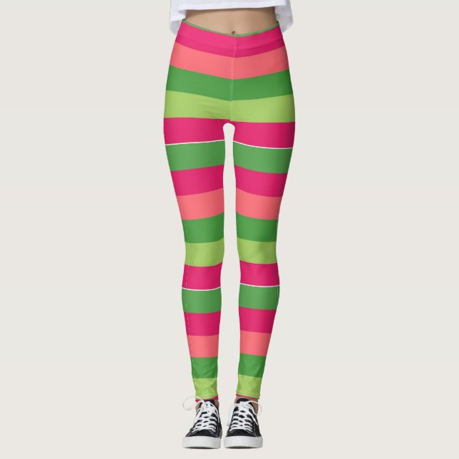 Preppy color Leggings (Vorderseite)