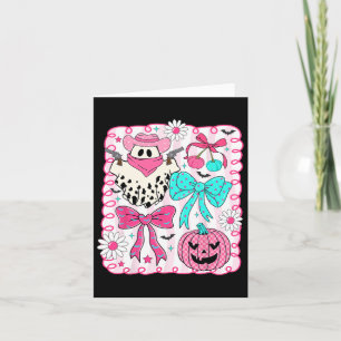 Preppy Coquette Boo Haw Western Ghosts Cowboy Hall Karte