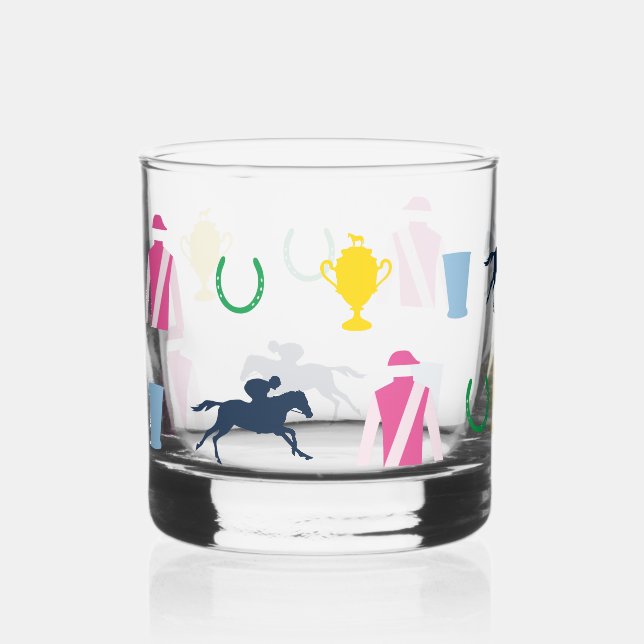 Preppy Derby Icons Whiskyglas (Vorderseite)
