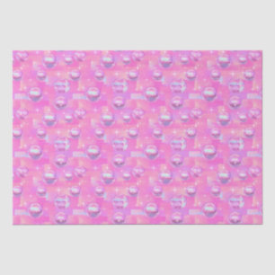 Preppy Disco Ball Seidenpapier