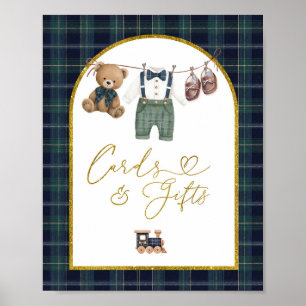 Preppy ein kleiner Gentleman Karten und Geschenke Poster