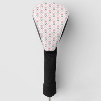 Preppy floral trellis grandmillenial golf headcover