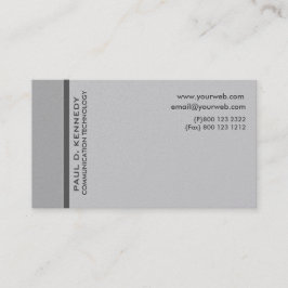 Preppy genug subtile neutrale Farbe Minimalistisch Visitenkarte