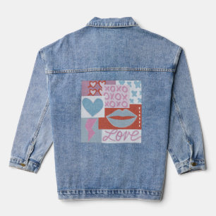Preppy Girls Party Jeansjacke