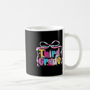 Preppy Groovy Drittklässler Coquette Schleife Zurü Kaffeetasse
