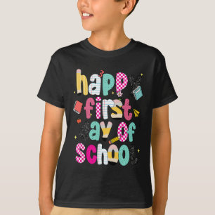 Preppy Happy Erster Schultag T-Shirt