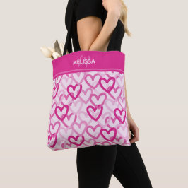 Preppy Hearts Pink