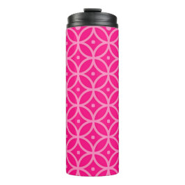 Preppy Hot Pink Thermosbecher