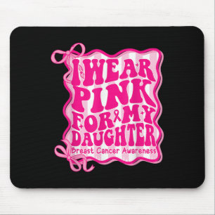 Preppy ich pink für meinen Dauerkranker tragen G Mousepad