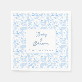 Preppy Jungle Chinoiserie Toile Serviette