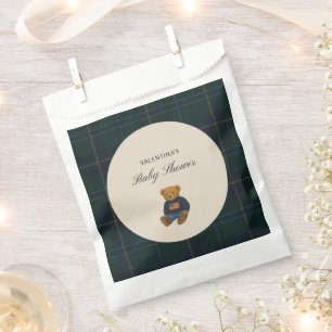 Preppy-Karobär-Teddy-Polo-Bären-Baby-Party-Geschen Geschenktütchen