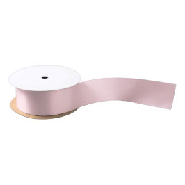 Preppy Light Pink, solide Farbe Satinband
