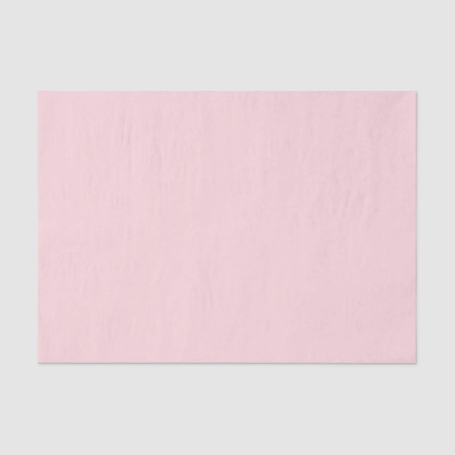 Preppy Light Pink, solide Farbe Seidenpapier (Vorderseite)