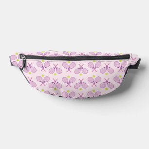 Preppy Lila Tennis Bauchtasche