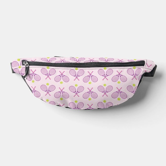 Preppy Lila Tennis Bauchtasche (Ablage )