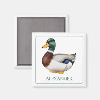Preppy Mallard Duck Personalisiert