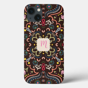 Preppy Monogram & Colorful Case-Mate iPhone Hülle