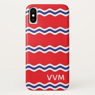 PREPPY Monogramm-Minimalistisches Case-Mate iPhone Hülle