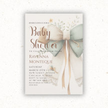 Preppy Nature Cream Sage Patchwork-Bogen Baby Show