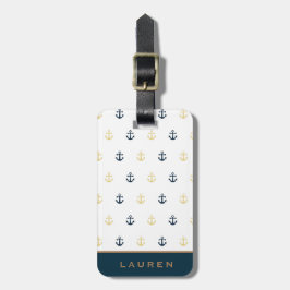 Preppy Nautic ⎢ Monogram Luggage Tag Gepäckanhänger