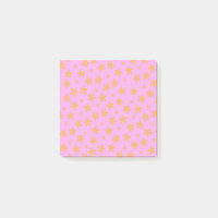 Preppy Orange Pink Hippie Blume Muster