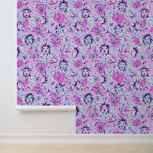 Preppy Palm Beach Lavender Blume & Lions Tapete