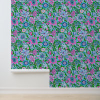 Preppy Palm Beach Pink & Green Blume