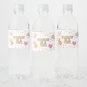 Preppy Patch Twelve ist eine Stimmung 12. Geburtst Wasserflaschenetikett