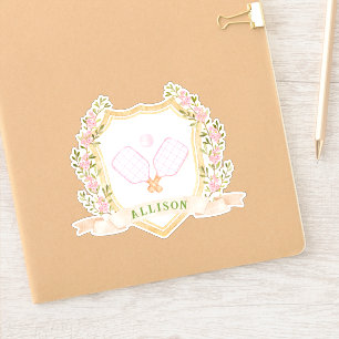 Preppy-Pickleball Aufkleber