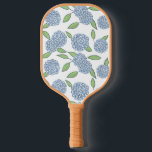 Preppy-Pickleball-Paddle in Hydrangea Pickleball Schläger<br><div class="desc">Dress up your pickleball game with hydrangeas!</div>