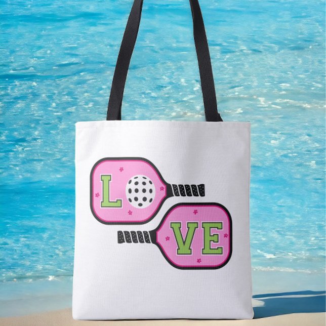 Preppy Pickleball Paddle Liebe Blume (Von Creator hochgeladen)