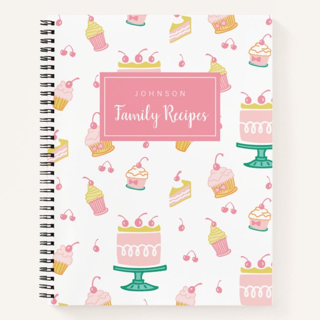 Preppy Pink Cake Cupcakes Rezept Buch (Vorderseite)