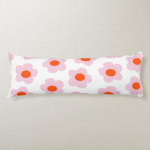 Preppy Pink Red Floral Einfaches Blume Muster