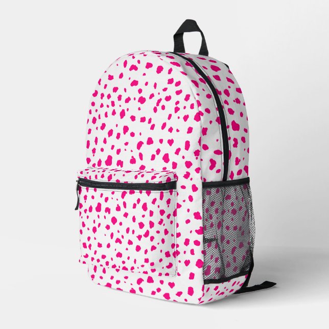 Preppy Pink Rucksack (Rückseitige Ecke Rechts)