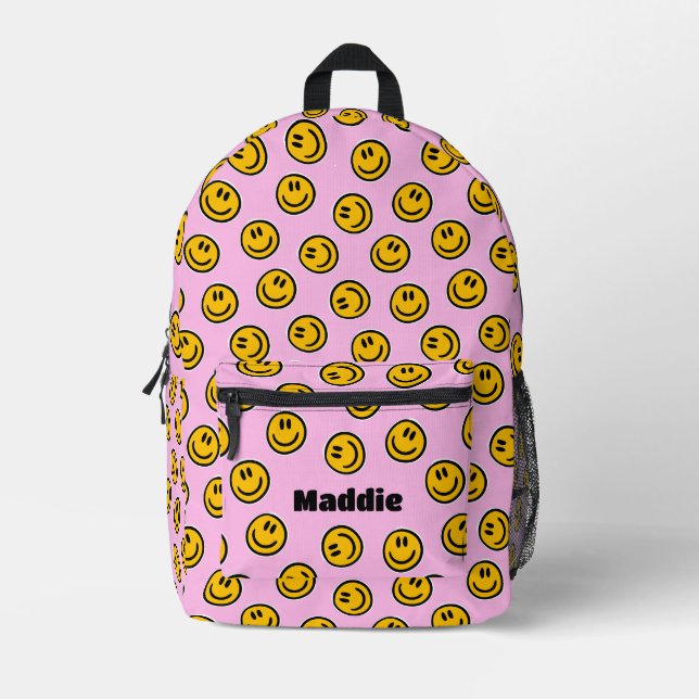 Preppy Pink School Lieferumfang Rucksack (Vorderseite)