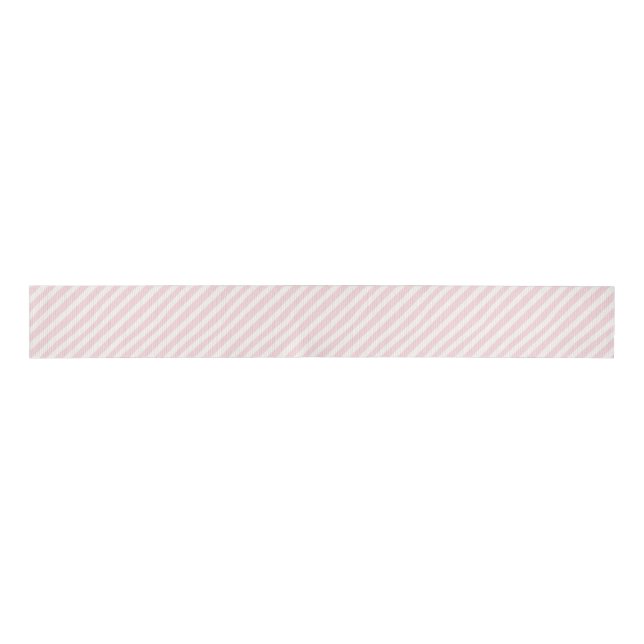 Preppy Pink Striped Ripsband (Vorderseite)