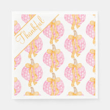 Preppy Pumpkin Bows Erntedank Celebration Party