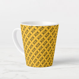 Preppy Roman Numeral XIX 19. Milchtasse