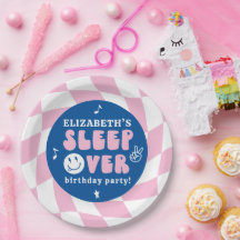 Preppy Sleep over Birthday Party