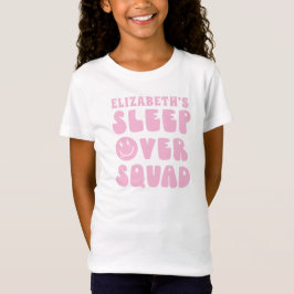 Preppy Sleep Over Squeeze Tween Party T-Shirt