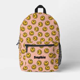 Preppy Smile Backpack Bedruckter Rucksack