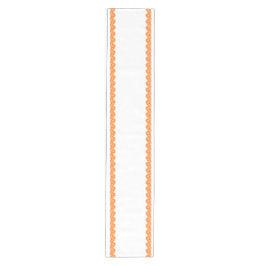 Preppy Sommer-Zitrus-Orangenscheiben-Rand Mittelgroßer Tischläufer