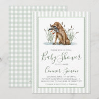 Preppy Southern Duck Hunter Baby Showdusche
