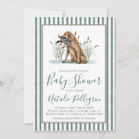 Preppy Southern Duck Hunter Baby Showdusche