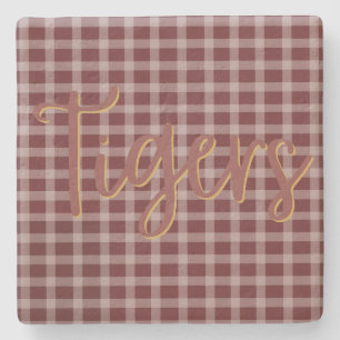 Preppy-Tiger-Kalkstein-Unterlage Steinuntersetzer