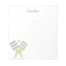 Preppy Wassercolor Raute Pickleball Paddle