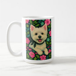 Preppy Westie Kaffeetasse